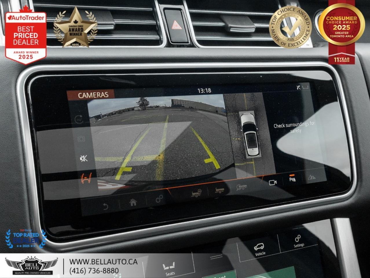 2019 Land Rover Range Rover HSE NAVI B.CAM PANO MERIDIAN WDTRIM 22WHLS NOACCIDENT Toronto ON