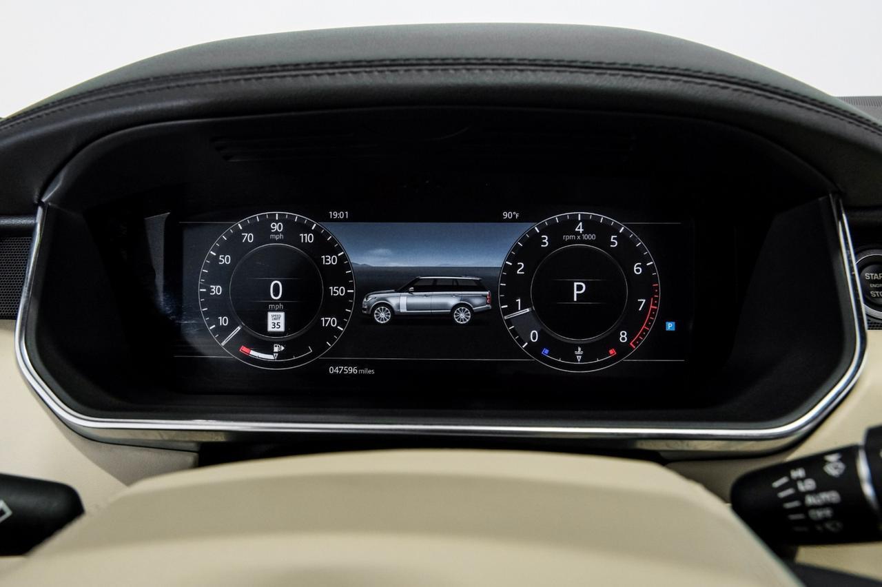 2019 Land Rover Range Rover SUPERCHARGED 4WD BLIND SPOT ASSIST LANE DEPARTURE WARNING NAVIGATION PANORAMA Carrollton TX