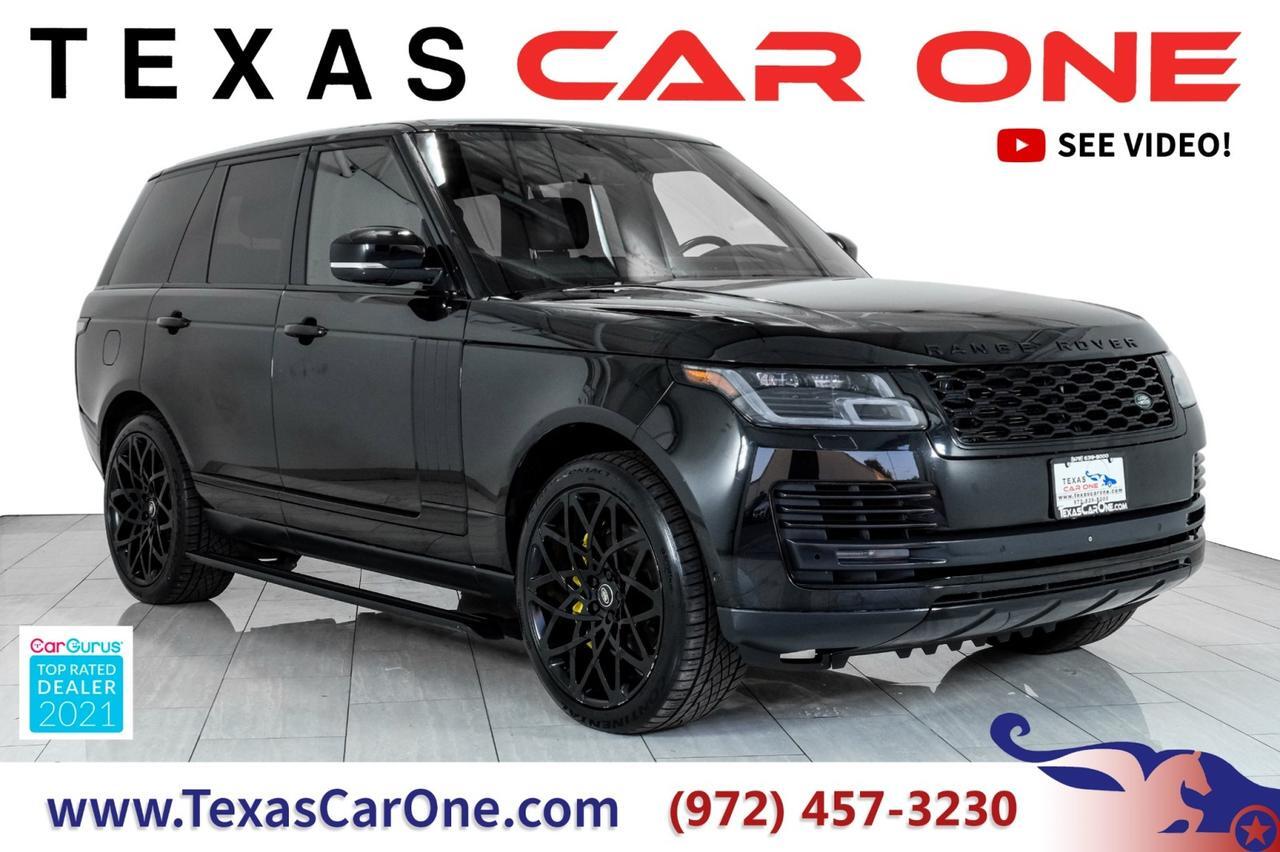 2019 Land Rover Range Rover SUPERCHARGED 4WD BLIND SPOT ASSIST LANE DEPARTURE WARNING NAVIGATION PANORAMA Carrollton TX