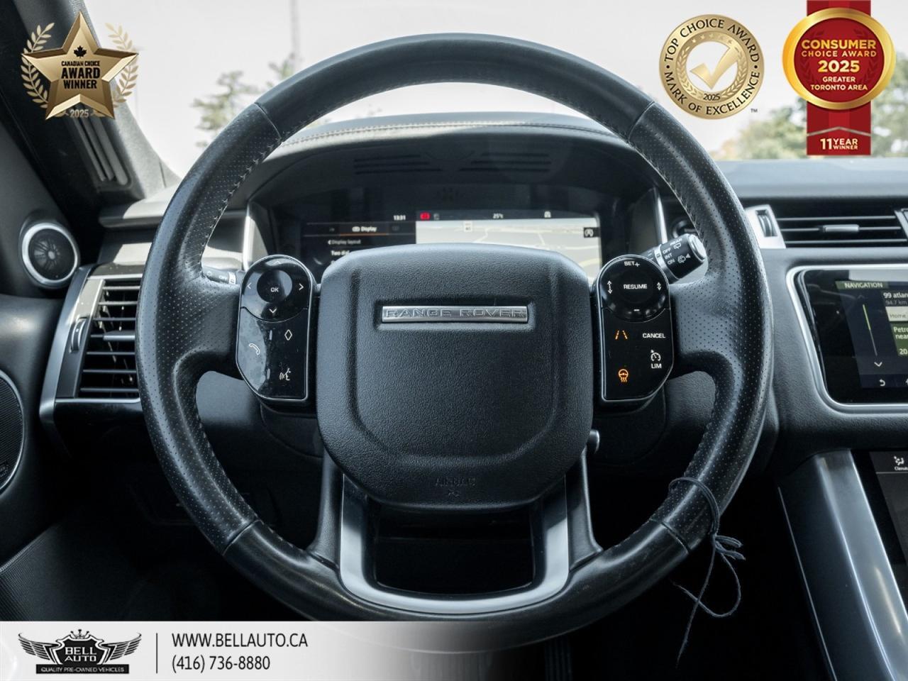 2019 Land Rover Range Rover Sport HSE | 21BLKWHEELS | HUD | PANO | MERIDIAN | B.SPOT | B.CAM | NOACCIDENT Toronto ON