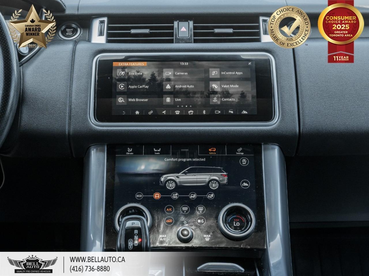 2019 Land Rover Range Rover Sport HSE | 21BLKWHEELS | HUD | PANO | MERIDIAN | B.SPOT | B.CAM | NOACCIDENT Toronto ON