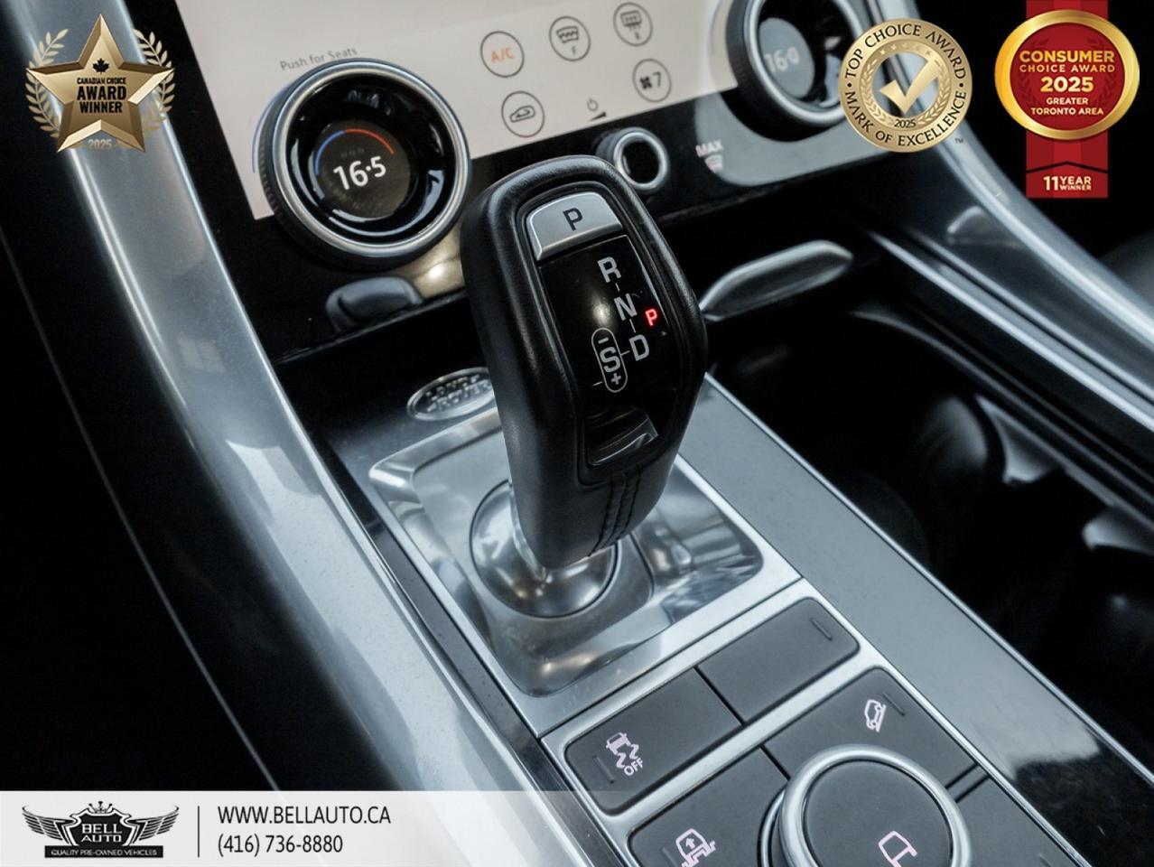 2019 Land Rover Range Rover Sport HSE 21GLOSSBLACKDIAMONDTURNEDWHEELS HUD PANORAMICROOF ONSTAR POWER&MEMORYSEATS BACKUPCAM NOACCIDENT Toronto ON