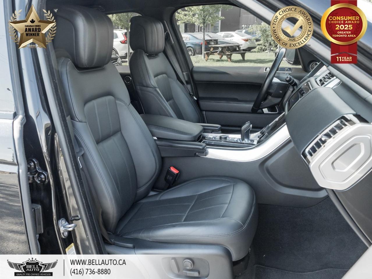 2019 Land Rover Range Rover Sport HSE 21GLOSSBLACKDIAMONDTURNEDWHEELS HUD PANORAMICROOF ONSTAR POWER&MEMORYSEATS BACKUPCAM NOACCIDENT Toronto ON