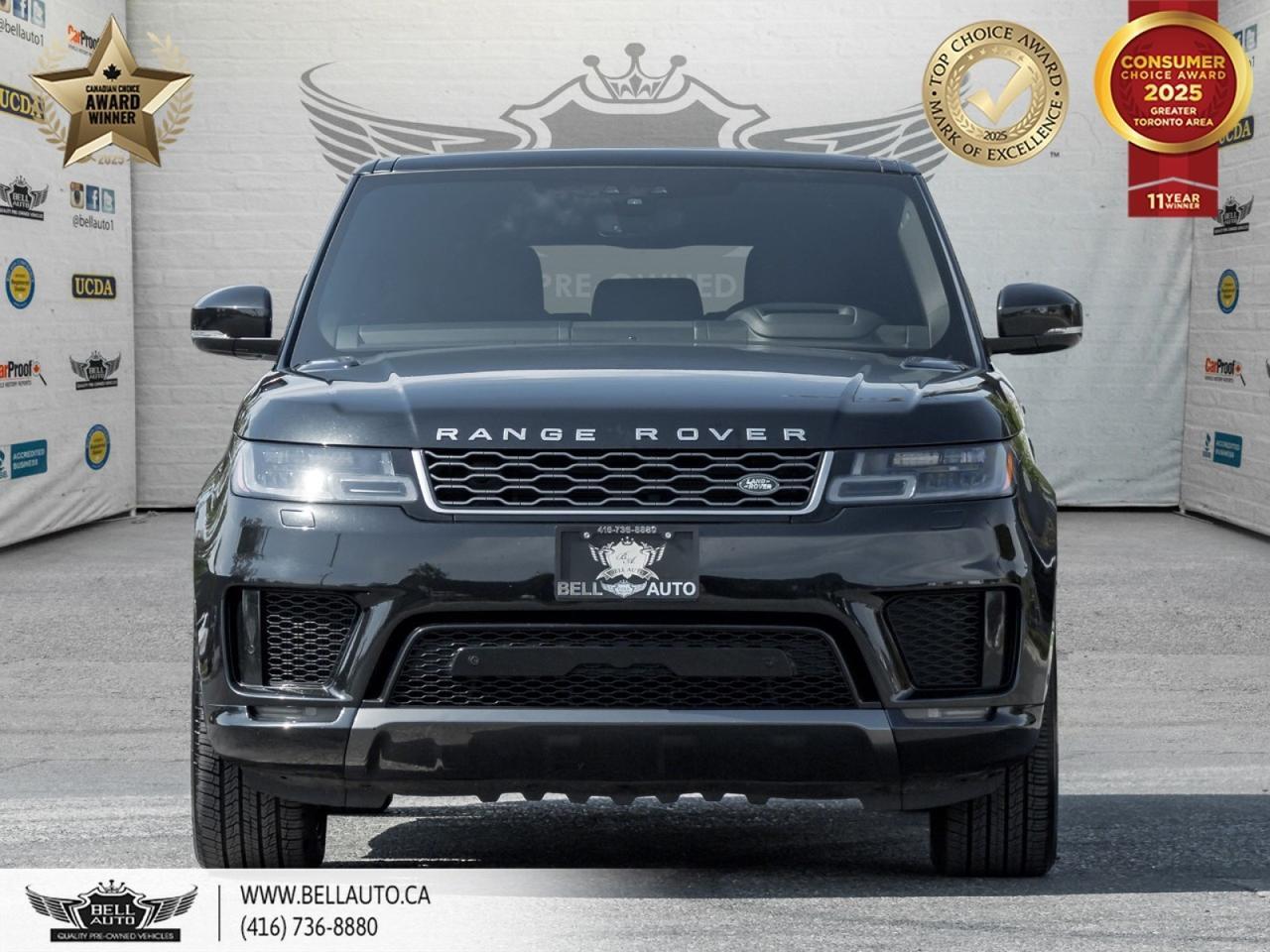 2019 Land Rover Range Rover Sport HSE 21GLOSSBLACKDIAMONDTURNEDWHEELS HUD PANORAMICROOF ONSTAR POWER&MEMORYSEATS BACKUPCAM NOACCIDENT Toronto ON