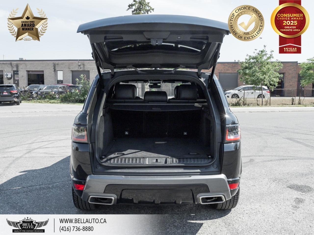 2019 Land Rover Range Rover Sport HSE 21GLOSSBLACKDIAMONDTURNEDWHEELS HUD PANORAMICROOF ONSTAR POWER&MEMORYSEATS BACKUPCAM NOACCIDENT Toronto ON