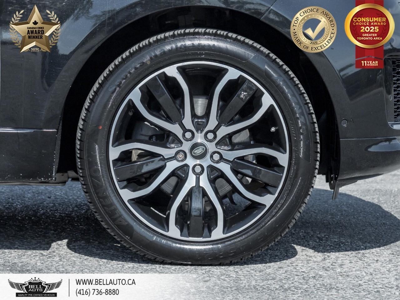 2019 Land Rover Range Rover Sport HSE 21GLOSSBLACKDIAMONDTURNEDWHEELS HUD PANORAMICROOF ONSTAR POWER&MEMORYSEATS BACKUPCAM NOACCIDENT Toronto ON