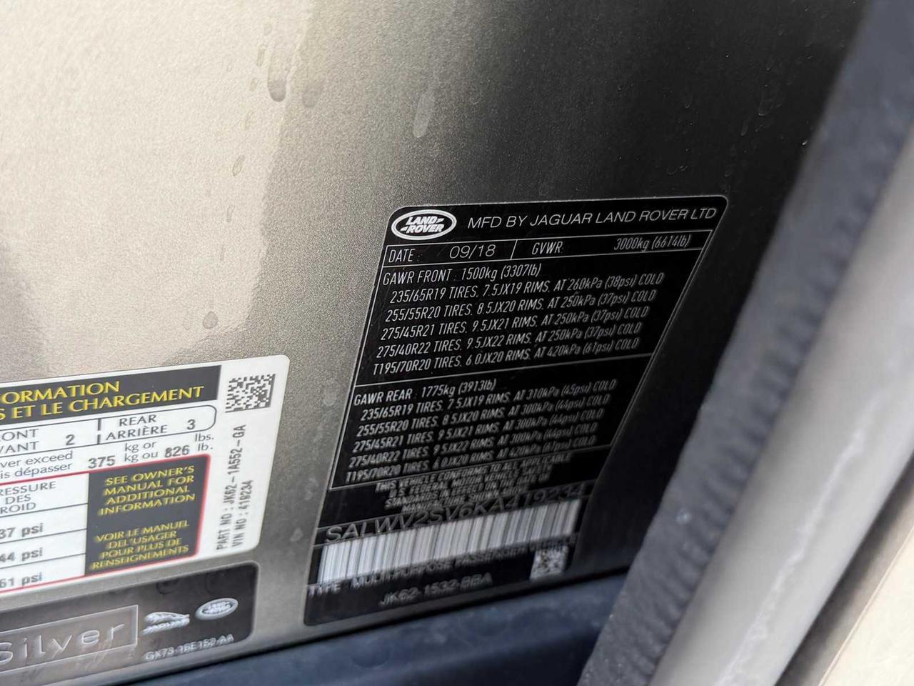 2019 Land Rover Range Rover Sport HSE Dynamic Irving TX