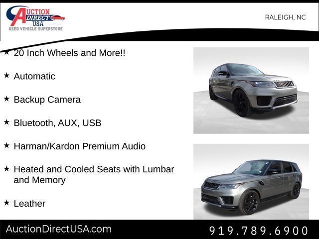 2019 Land Rover Range Rover Sport HSE Raleigh NC