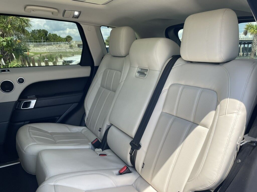 2019 Land Rover Range Rover Sport HSE~CLEAN CARFAX~ADJUSTABLE SUSPENSION~BLIND SPOT WARNING~CRASH SENSORS~MEMORIZED SEAT SETTINGS~PANORAMIC MOONROOF / SUNROOF~PREMIUM LEATHER SEATS~PREMIUM SOUND SYSTEM~REMOTE ENGINE START Sarasota FL