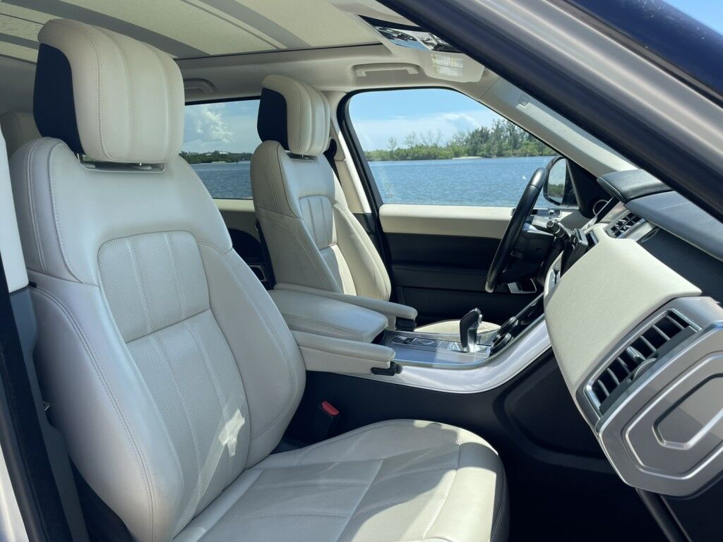 2019 Land Rover Range Rover Sport HSE~CLEAN CARFAX~ADJUSTABLE SUSPENSION~BLIND SPOT WARNING~CRASH SENSORS~MEMORIZED SEAT SETTINGS~PANORAMIC MOONROOF / SUNROOF~PREMIUM LEATHER SEATS~PREMIUM SOUND SYSTEM~REMOTE ENGINE START Sarasota FL
