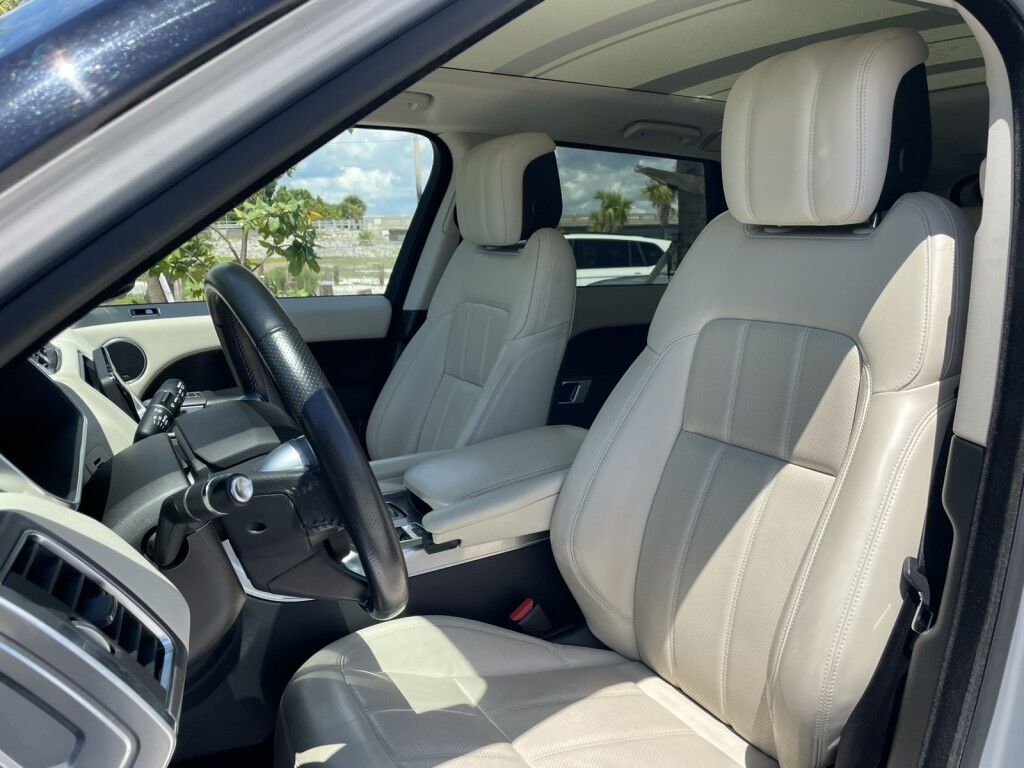 2019 Land Rover Range Rover Sport HSE~CLEAN CARFAX~ADJUSTABLE SUSPENSION~BLIND SPOT WARNING~CRASH SENSORS~MEMORIZED SEAT SETTINGS~PANORAMIC MOONROOF / SUNROOF~PREMIUM LEATHER SEATS~PREMIUM SOUND SYSTEM~REMOTE ENGINE START Sarasota FL