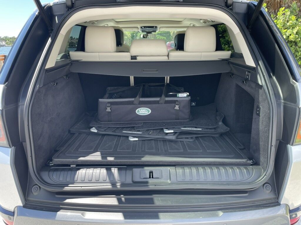 2019 Land Rover Range Rover Sport HSE~CLEAN CARFAX~ADJUSTABLE SUSPENSION~BLIND SPOT WARNING~CRASH SENSORS~MEMORIZED SEAT SETTINGS~PANORAMIC MOONROOF / SUNROOF~PREMIUM LEATHER SEATS~PREMIUM SOUND SYSTEM~REMOTE ENGINE START Sarasota FL