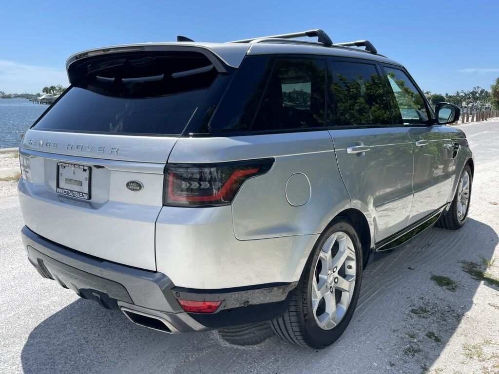 2019 Land Rover Range Rover Sport HSE~CLEAN CARFAX~ADJUSTABLE SUSPENSION~BLIND SPOT WARNING~CRASH SENSORS~MEMORIZED SEAT SETTINGS~PANORAMIC MOONROOF / SUNROOF~PREMIUM LEATHER SEATS~PREMIUM SOUND SYSTEM~REMOTE ENGINE START Sarasota FL