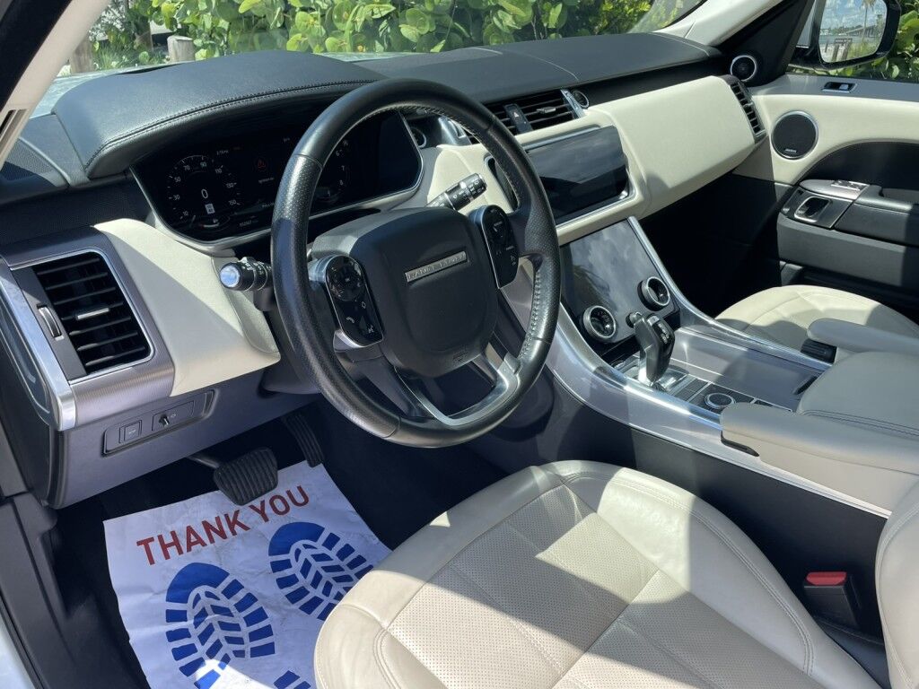 2019 Land Rover Range Rover Sport HSE~CLEAN CARFAX~ADJUSTABLE SUSPENSION~BLIND SPOT WARNING~CRASH SENSORS~MEMORIZED SEAT SETTINGS~PANORAMIC MOONROOF / SUNROOF~PREMIUM LEATHER SEATS~PREMIUM SOUND SYSTEM~REMOTE ENGINE START Sarasota FL