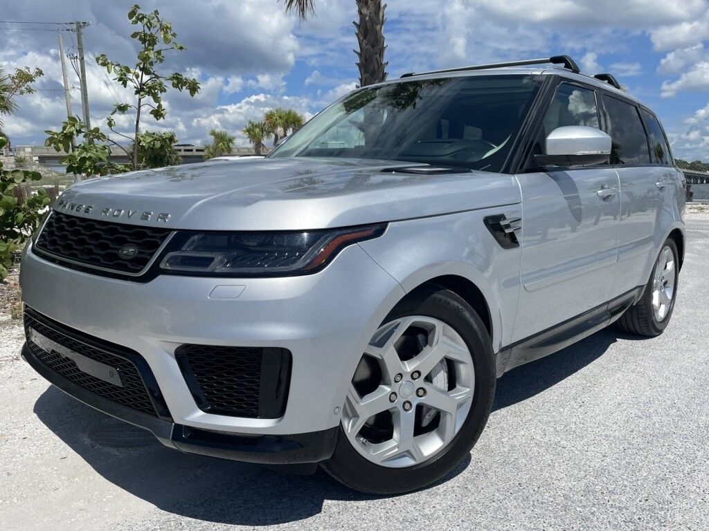 2019 Land Rover Range Rover Sport HSE~CLEAN CARFAX~ADJUSTABLE SUSPENSION~BLIND SPOT WARNING~CRASH SENSORS~MEMORIZED SEAT SETTINGS~PANORAMIC MOONROOF / SUNROOF~PREMIUM LEATHER SEATS~PREMIUM SOUND SYSTEM~REMOTE ENGINE START