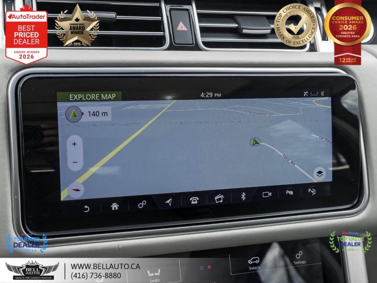2019 Land Rover Range Rover V8 SC | HUD | NAVI | B.CAM | PANO | MERIDIAN | 22RIMS Toronto ON