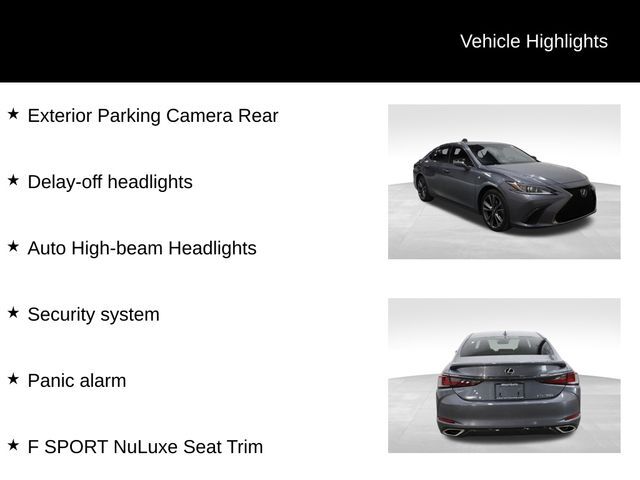 2019 Lexus ES 350 F Sport Raleigh NC