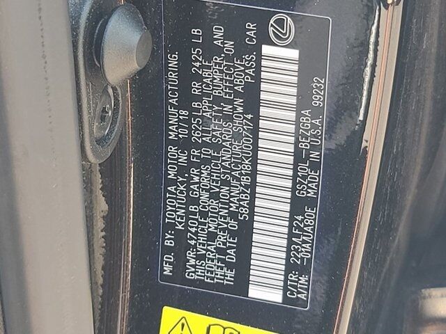 2019 Lexus ES 350 F Sport Springfield VA