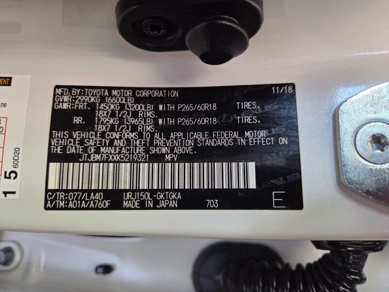2019 Lexus GX 460 4WD 4.6L V8 GPS Nav Camera Sunroof 3rd Row Seats FREE WARRANTY Arlington TX