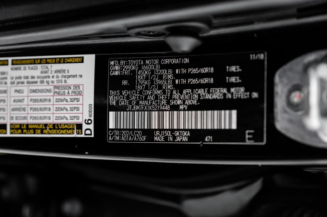 2019 Lexus GX 460 PREMIUM 4WD BLIND SPOT ASSIST NAVIGATION SUNROOF LEATHER REAR CA Carrollton TX
