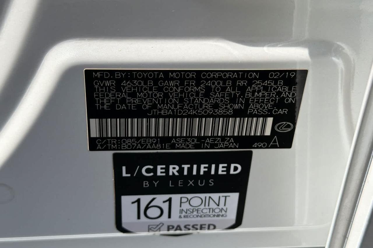 2019 Lexus IS Roseville CA