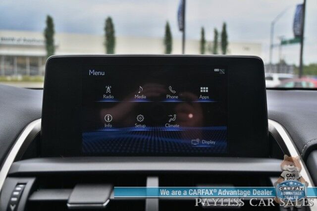 2019 Lexus NX 300h / AWD / Heated & Cooled Leather Seats / Sunroof / Blind Spot & Lane Departure Alert / Collision Alert / Bluetooth / Back Up Camera / Keyless Entry & Start / Power Liftgate / Low Miles / 33 MPG / 1-Owner Wasilla AK