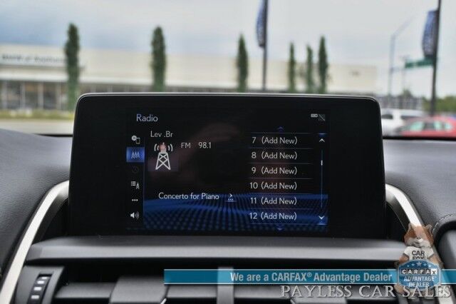 2019 Lexus NX 300h / AWD / Heated & Cooled Leather Seats / Sunroof / Blind Spot & Lane Departure Alert / Collision Alert / Bluetooth / Back Up Camera / Keyless Entry & Start / Power Liftgate / Low Miles / 33 MPG / 1-Owner Anchorage AK