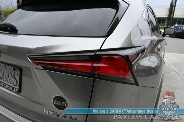 2019 Lexus NX 300h / AWD / Heated & Cooled Leather Seats / Sunroof / Blind Spot & Lane Departure Alert / Collision Alert / Bluetooth / Back Up Camera / Keyless Entry & Start / Power Liftgate / Low Miles / 33 MPG / 1-Owner Wasilla AK