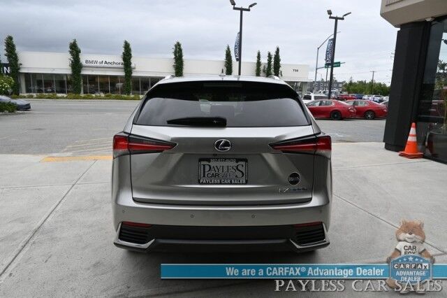 2019 Lexus NX 300h / AWD / Heated & Cooled Leather Seats / Sunroof / Blind Spot & Lane Departure Alert / Collision Alert / Bluetooth / Back Up Camera / Keyless Entry & Start / Power Liftgate / Low Miles / 33 MPG / 1-Owner Anchorage AK