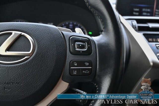 2019 Lexus NX 300h / AWD / Heated & Cooled Leather Seats / Sunroof / Blind Spot & Lane Departure Alert / Collision Alert / Bluetooth / Back Up Camera / Keyless Entry & Start / Power Liftgate / Low Miles / 33 MPG / 1-Owner Anchorage AK