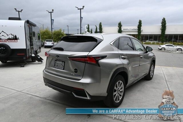 2019 Lexus NX 300h / AWD / Heated & Cooled Leather Seats / Sunroof / Blind Spot & Lane Departure Alert / Collision Alert / Bluetooth / Back Up Camera / Keyless Entry & Start / Power Liftgate / Low Miles / 33 MPG / 1-Owner Anchorage AK