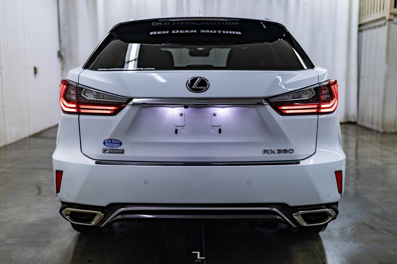 2019 Lexus RX 350 AWD F-Sport II Leather Roof Nav BCam Red Deer AB