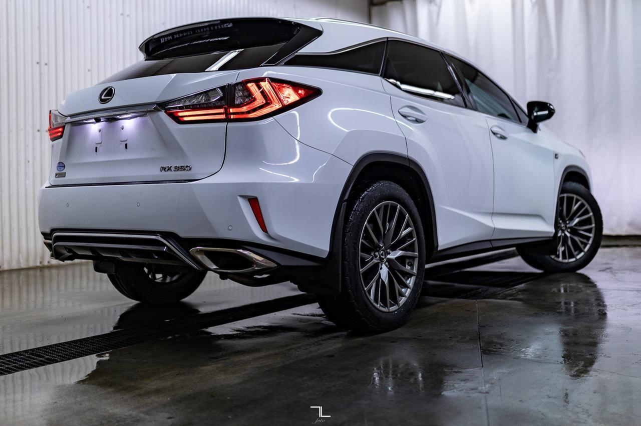 2019 Lexus RX 350 AWD F-Sport II Leather Roof Nav BCam Red Deer AB