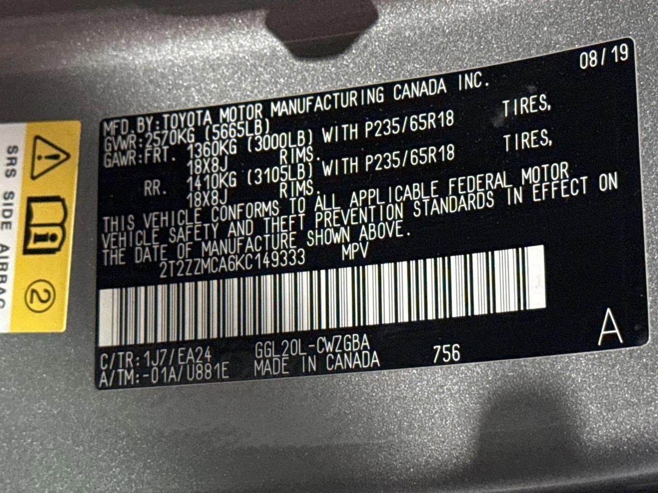 2019 Lexus RX 350 San Antonio TX