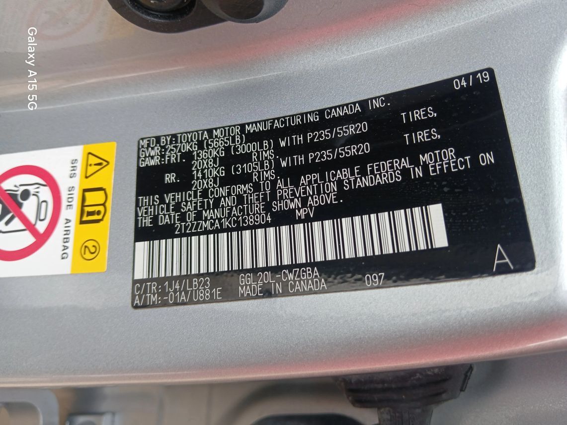 2019 Lexus RX 350 Sport Utility 4D Maitland FL