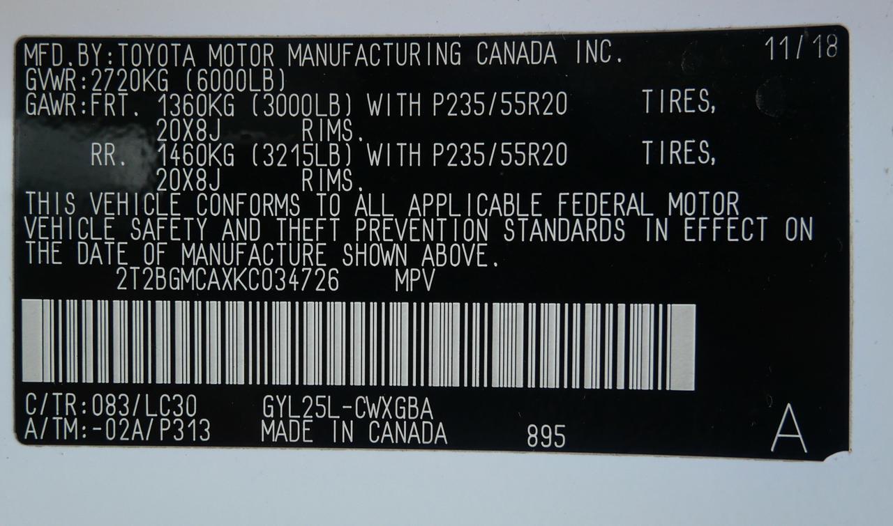 2019 Lexus RX 450h F Sport San Juan TX