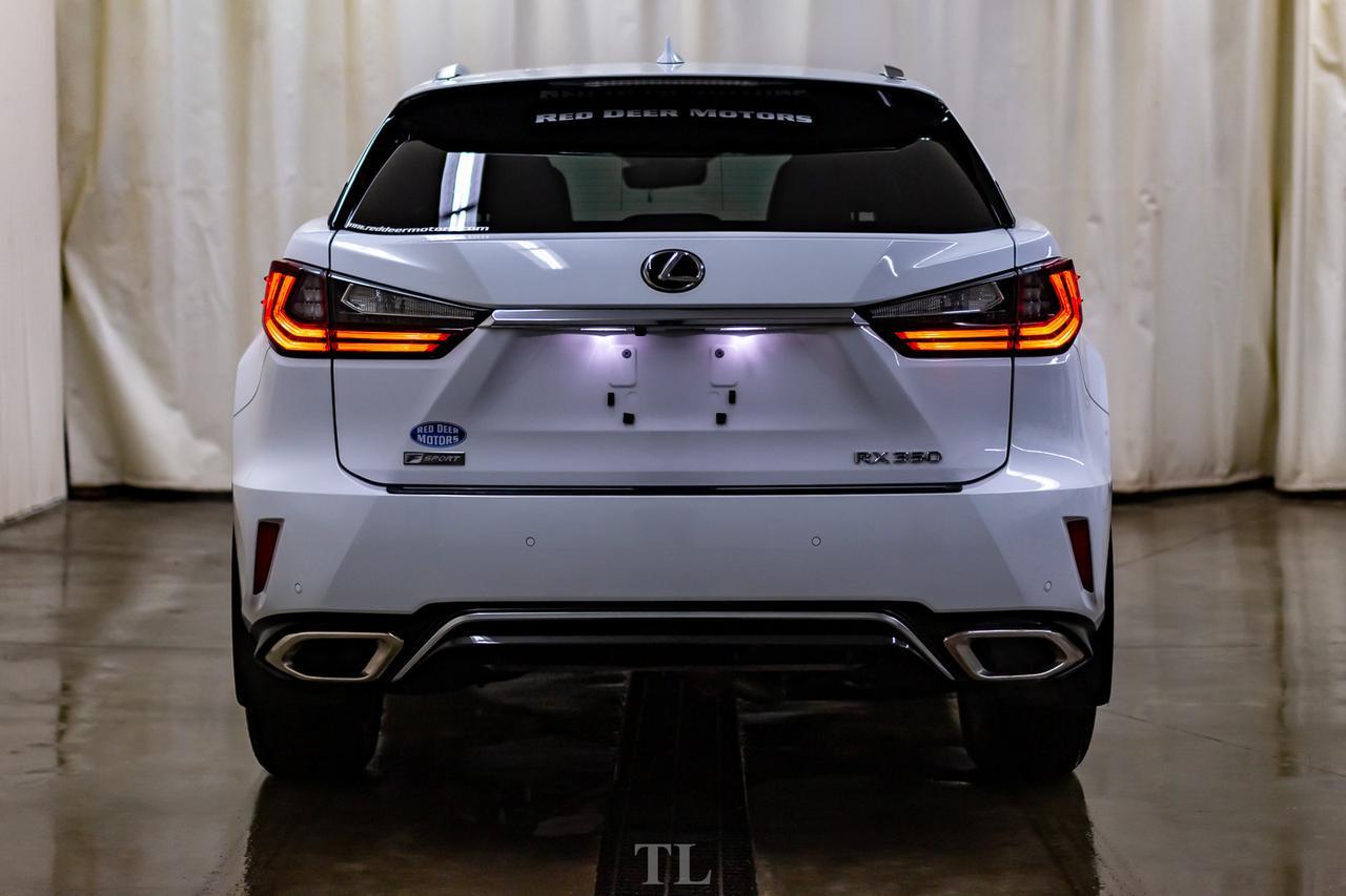2019 Lexus RX350 AWD F-Sport II Leather Roof Nav BCam Red Deer AB