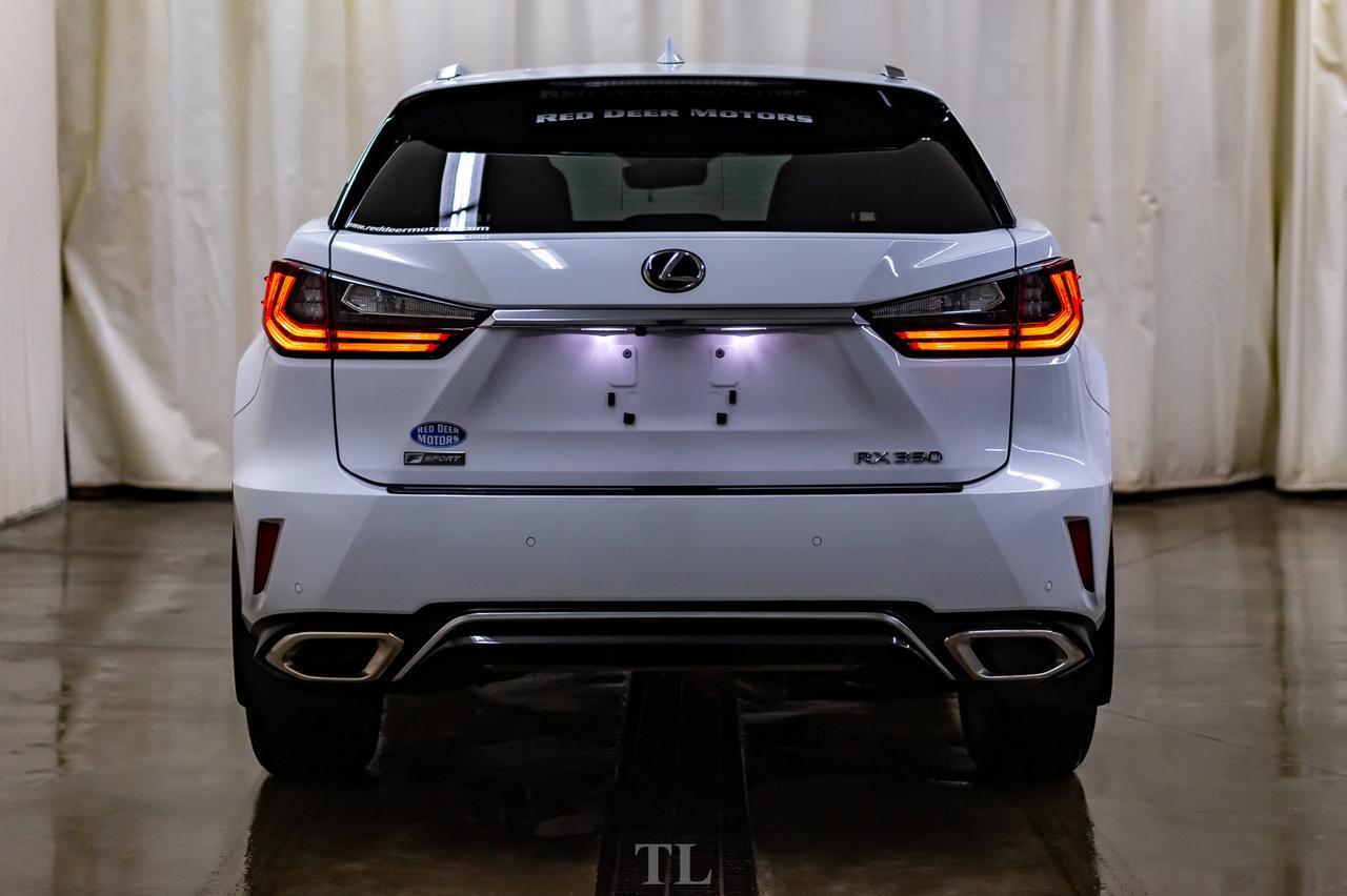 2019 Lexus RX350 AWD F-Sport II Leather Roof Nav BCam Red Deer AB