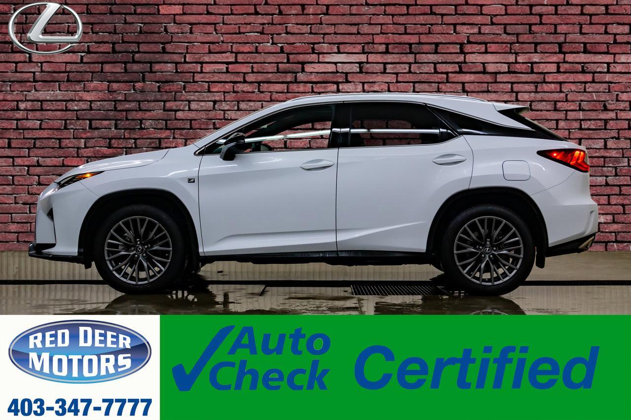 2019 Lexus RX350 AWD F-Sport II Leather Roof Nav BCam Red Deer AB