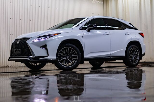 2019 Lexus RX350 AWD F-Sport II Leather Roof Nav BCam Red Deer AB