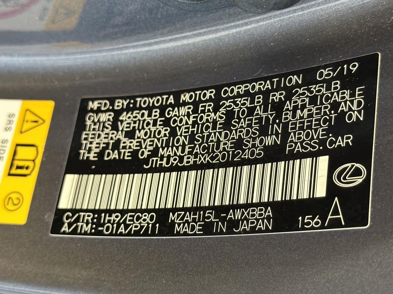 2019 Lexus UX 250h San Antonio TX