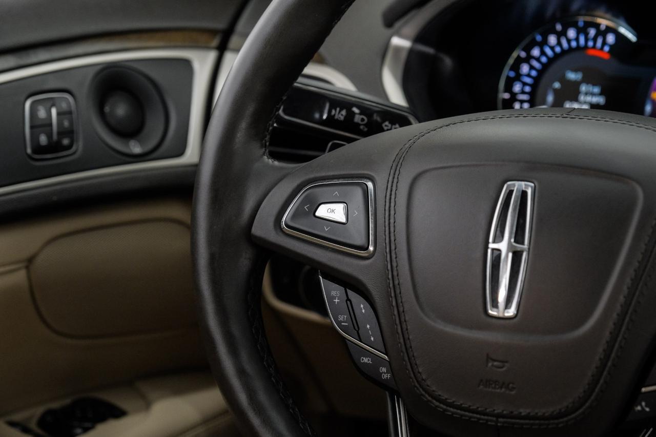 2019 Lincoln MKZ RESERVE II BLIND SPOT ASSIST NAVIGATION SUNROOF LEATHER SEATS RE Carrollton TX