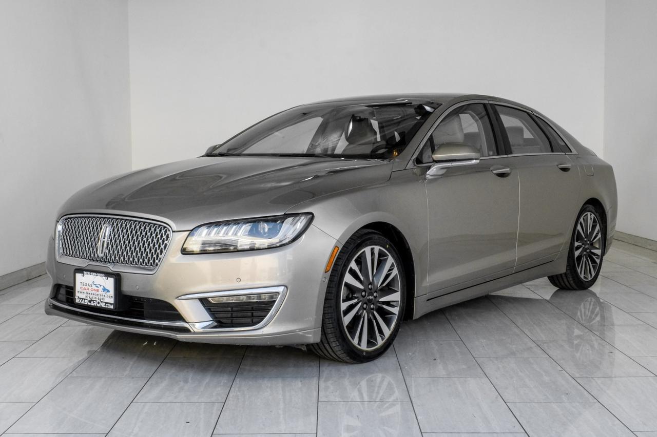 2019 Lincoln MKZ RESERVE II BLIND SPOT ASSIST NAVIGATION SUNROOF LEATHER SEATS RE Carrollton TX