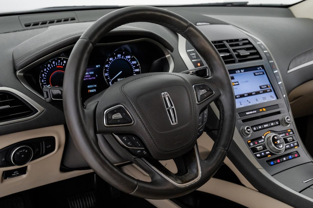 2019 Lincoln MKZ RESERVE II BLIND SPOT ASSIST NAVIGATION SUNROOF LEATHER SEATS RE Carrollton TX