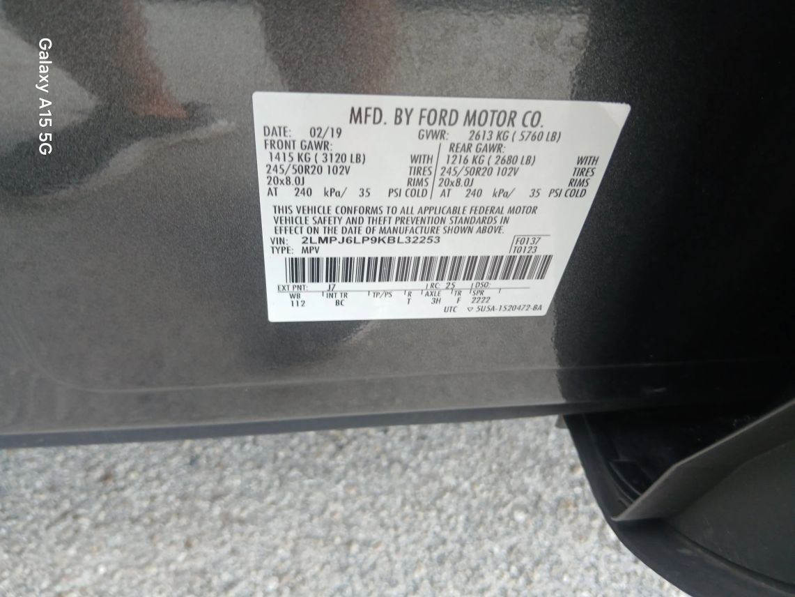2019 Lincoln Nautilus Reserve Sport Utility 4D Maitland FL