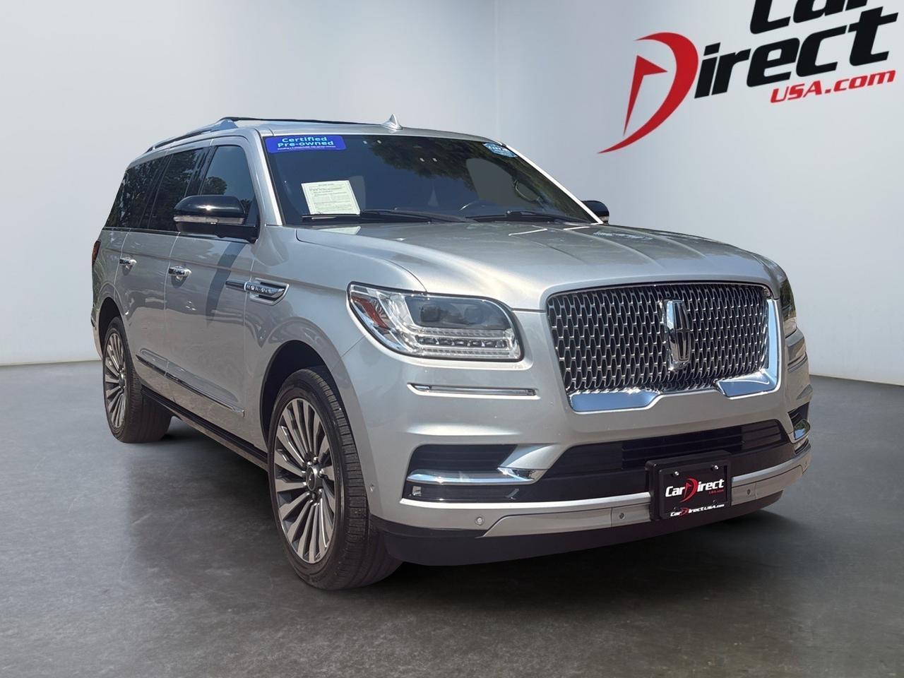 2019 Lincoln Navigator Reserve, POWER RUNNING BOARDS, HEADS-UP DISPLAY, POWER 3RD ROW SEATS, HEATED & COOLING MASSAGING SEATS, 360 BACKUP CAMERA, BLIND SPOT ALERT, LANE KEEP ASSIST, PANORAMIC MOONROOF, AUTO START/STOP, STEERING WHEEL PADDLE SHIFTERS, POWER LIFTGATE, MEET L