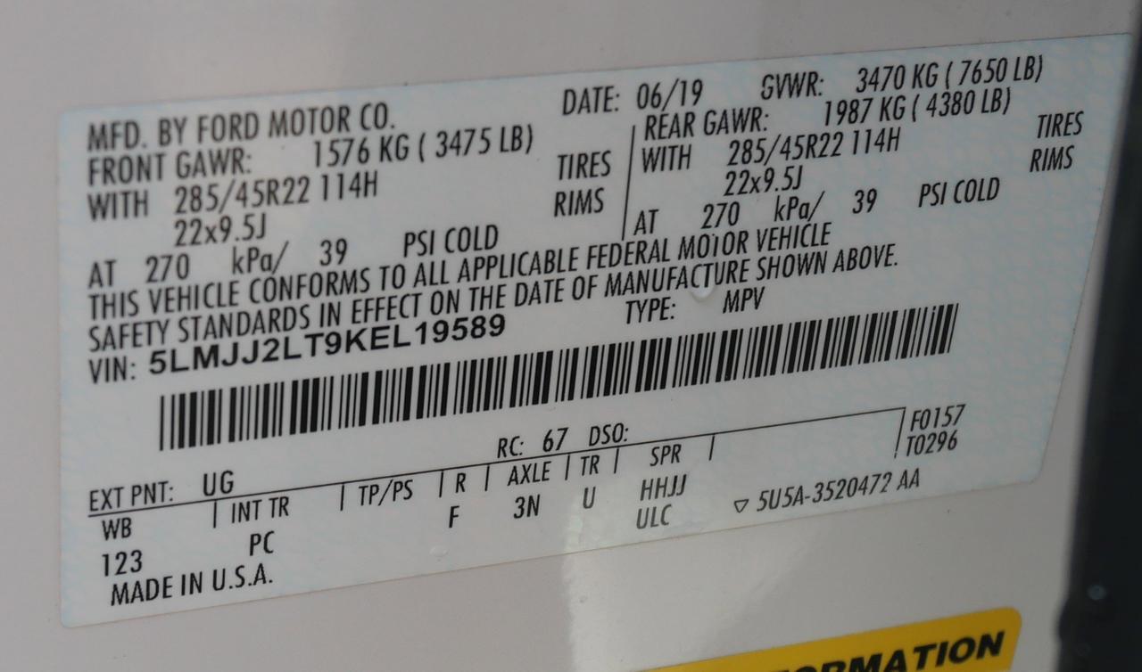 2019 Lincoln Navigator Reserve San Juan TX