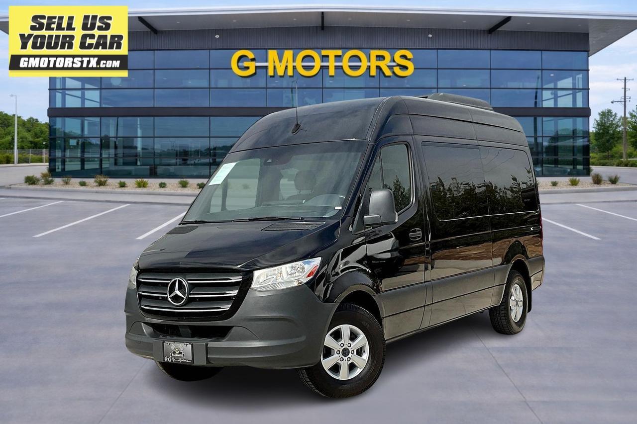 Black 2019 Mercedes-Benz Sprinter 2500 144 V6 High Roof Passenger Van RWD Van Automatic