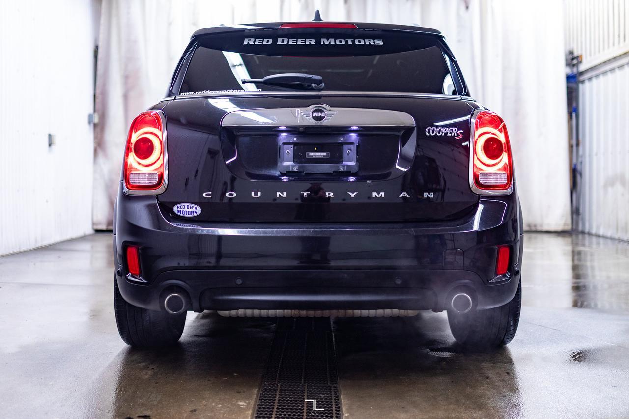 2019 MINI Countryman All4 Cooper S Leather Roof Nav BCam Red Deer AB