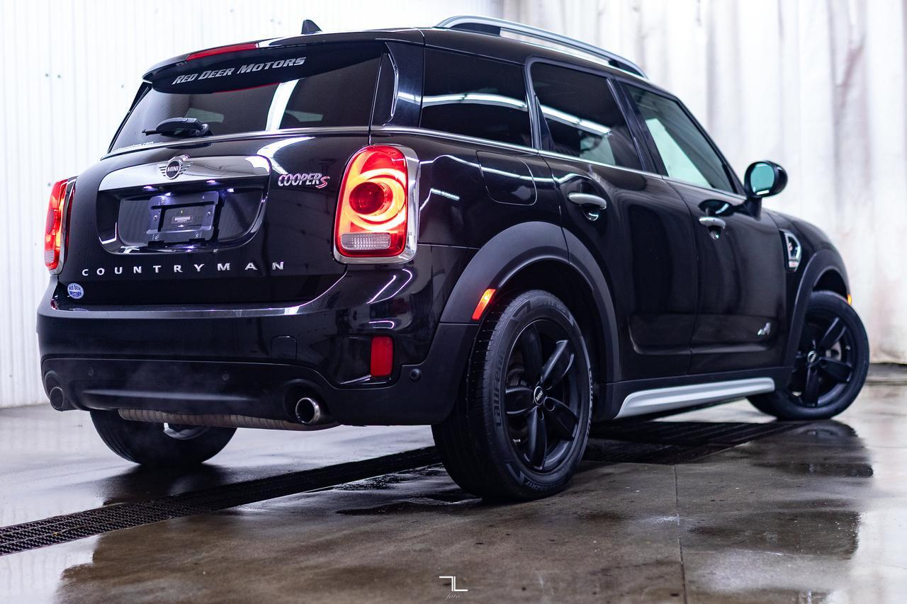 2019 MINI Countryman All4 Cooper S Leather Roof Nav BCam Red Deer AB